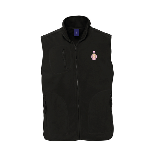 Unisex S Ricci Embroidered Fleece Bodywarmer - Clothing - Hacked Up