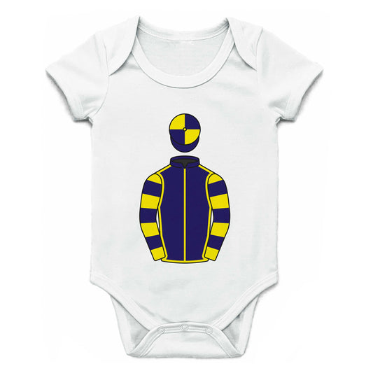 Matt Watkinson Racing Club Single Silks Baby Grow - Baby Grow - Hacked Up