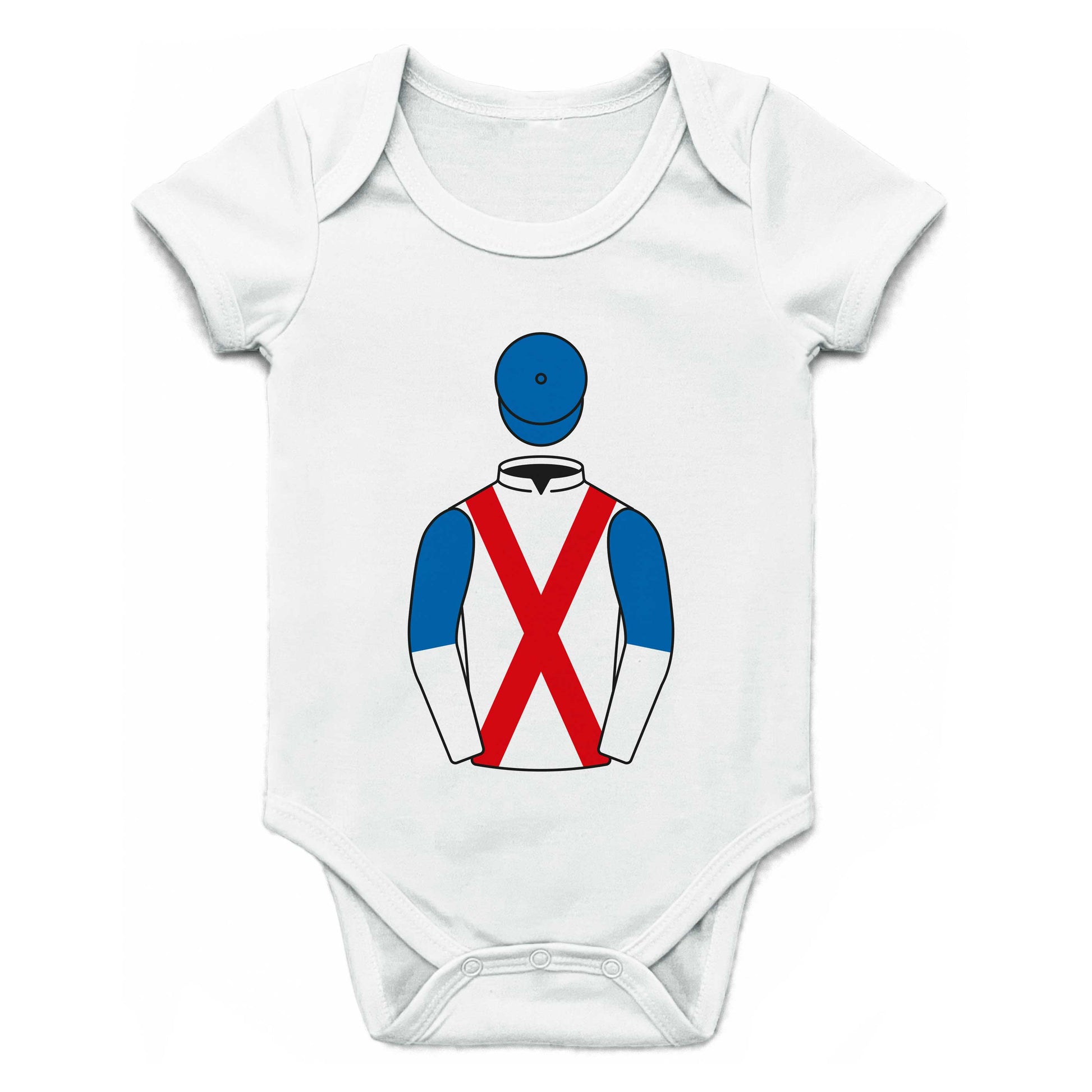 The British Racing Club Single Silks Baby Grow - Baby Grow - Hacked Up