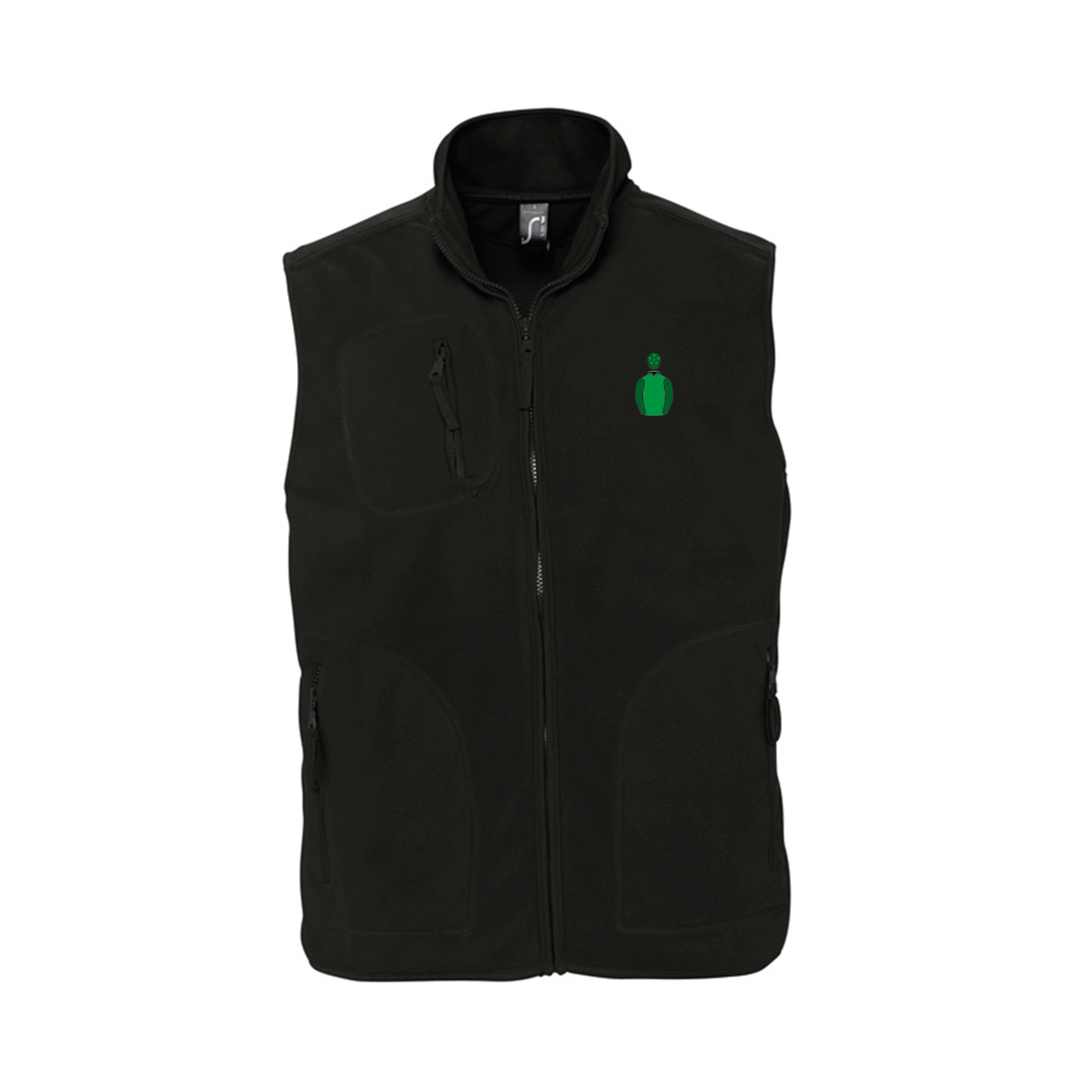 Unisex Simon Munir And Isaac Souede Embroidered Fleece Bodywarmer - Clothing - Hacked Up