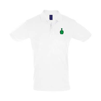 Mens Simon Munir And Isaac Souede Embroidered Polo Shirt - Clothing - Hacked Up