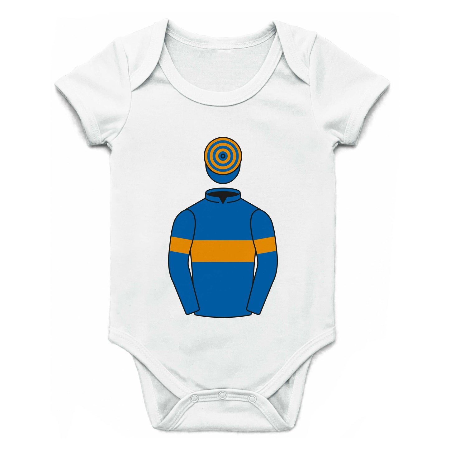 Andy Bell And Fergus Lyons Single Silks Baby Grow - Baby Grow - Hacked Up