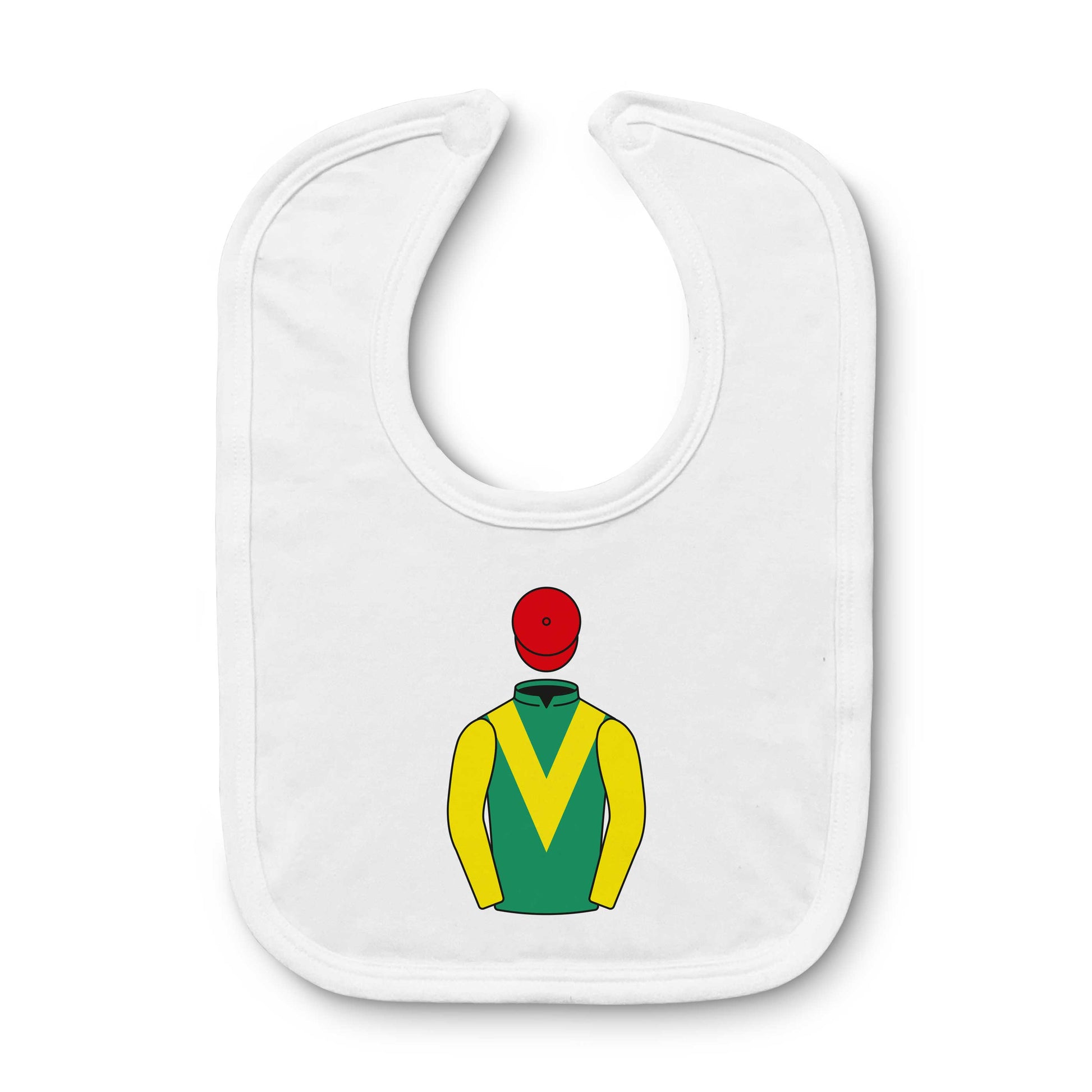 Alan Potts Baby Bib - Baby Bib - Hacked Up