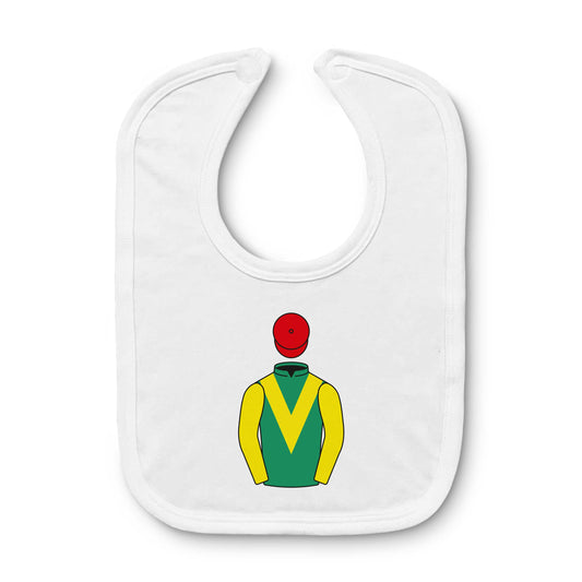 Alan Potts Baby Bib - Baby Bib - Hacked Up
