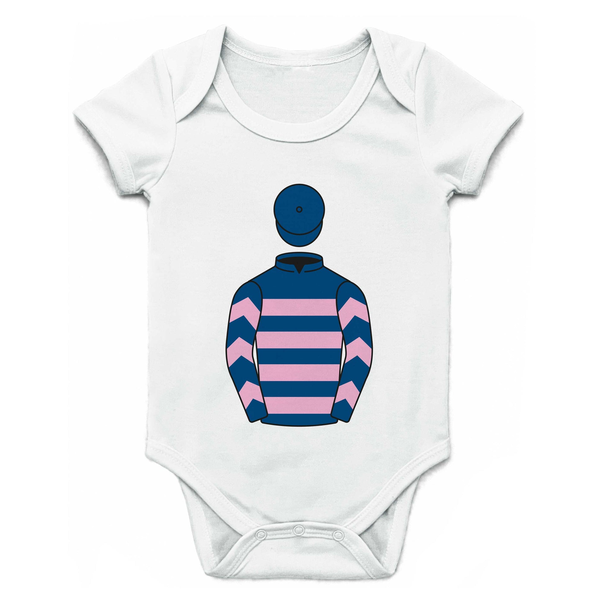 Ashley Head Single Silks Baby Grow - Baby Grow - Hacked Up