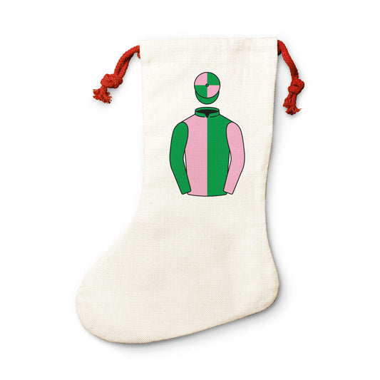 Mrs A F Mee And David Mee Christmas Stocking - Christmas Stocking - Hacked Up