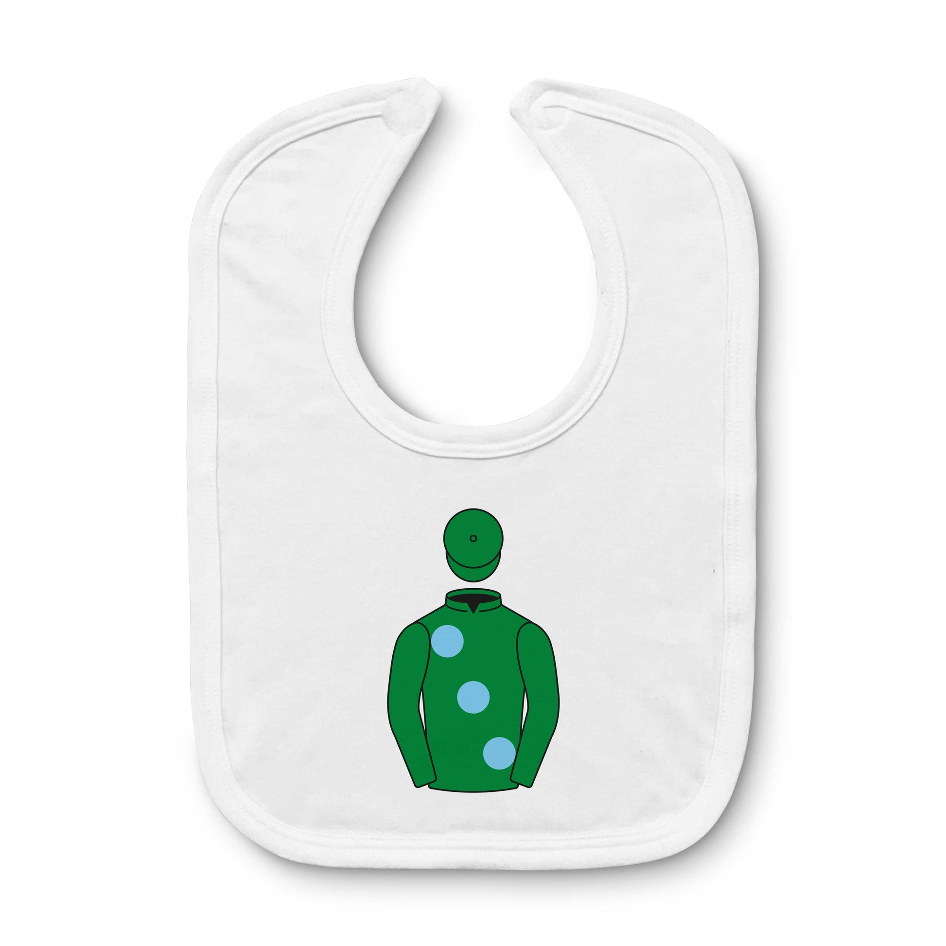 Ben Pauling Racing Club Baby Bib - Baby Bib - Hacked Up
