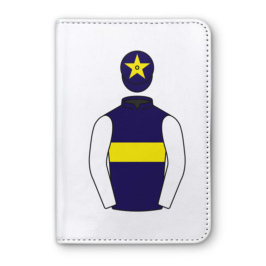 Bruton Street V Club Horse Racing Passport Holder - Hacked Up Horse Racing Gifts