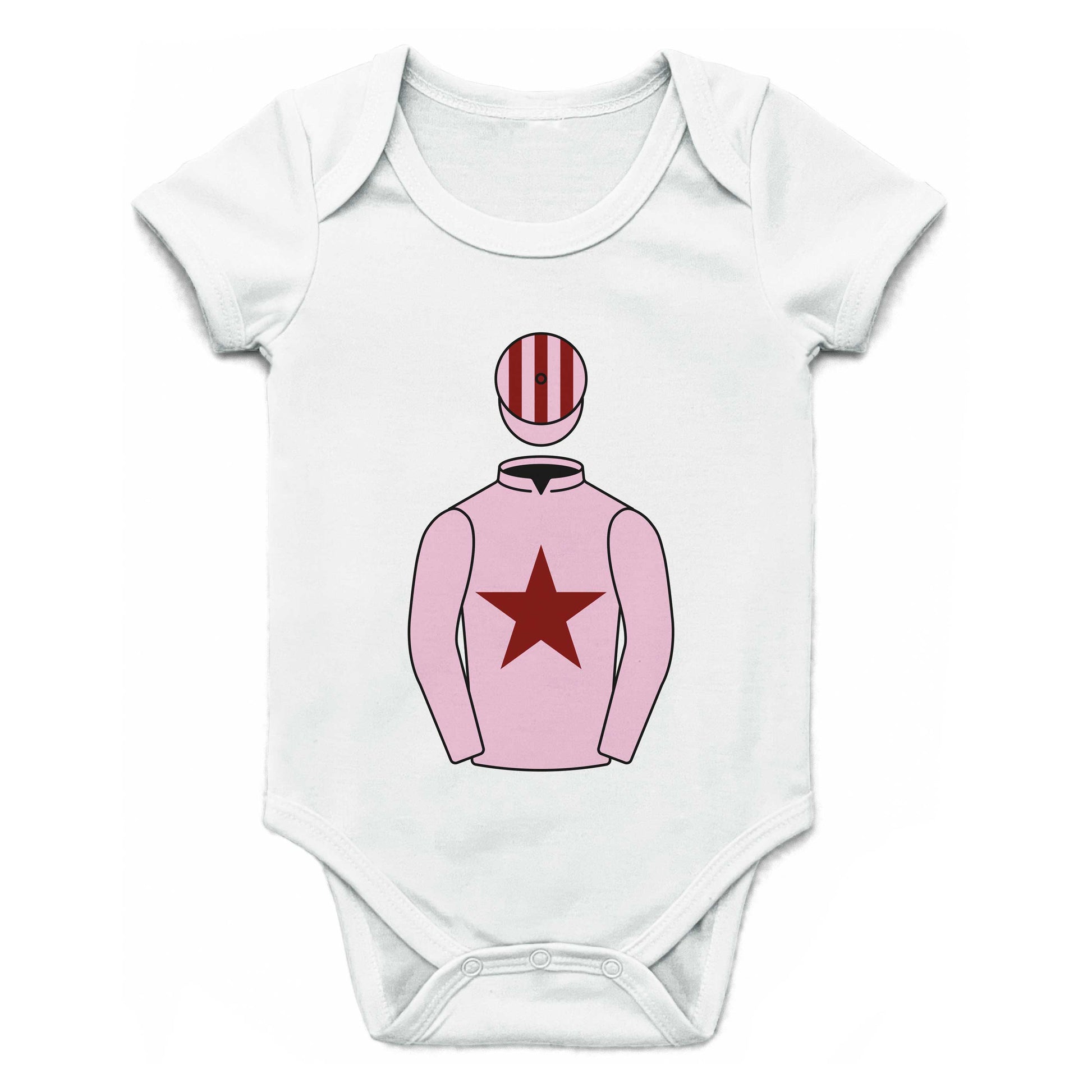 Mrs Caren Walsh And John Lightfoot Single Silks Baby Grow - Baby Grow - Hacked Up
