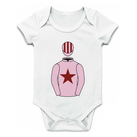 Mrs Caren Walsh And John Lightfoot Single Silks Baby Grow - Baby Grow - Hacked Up