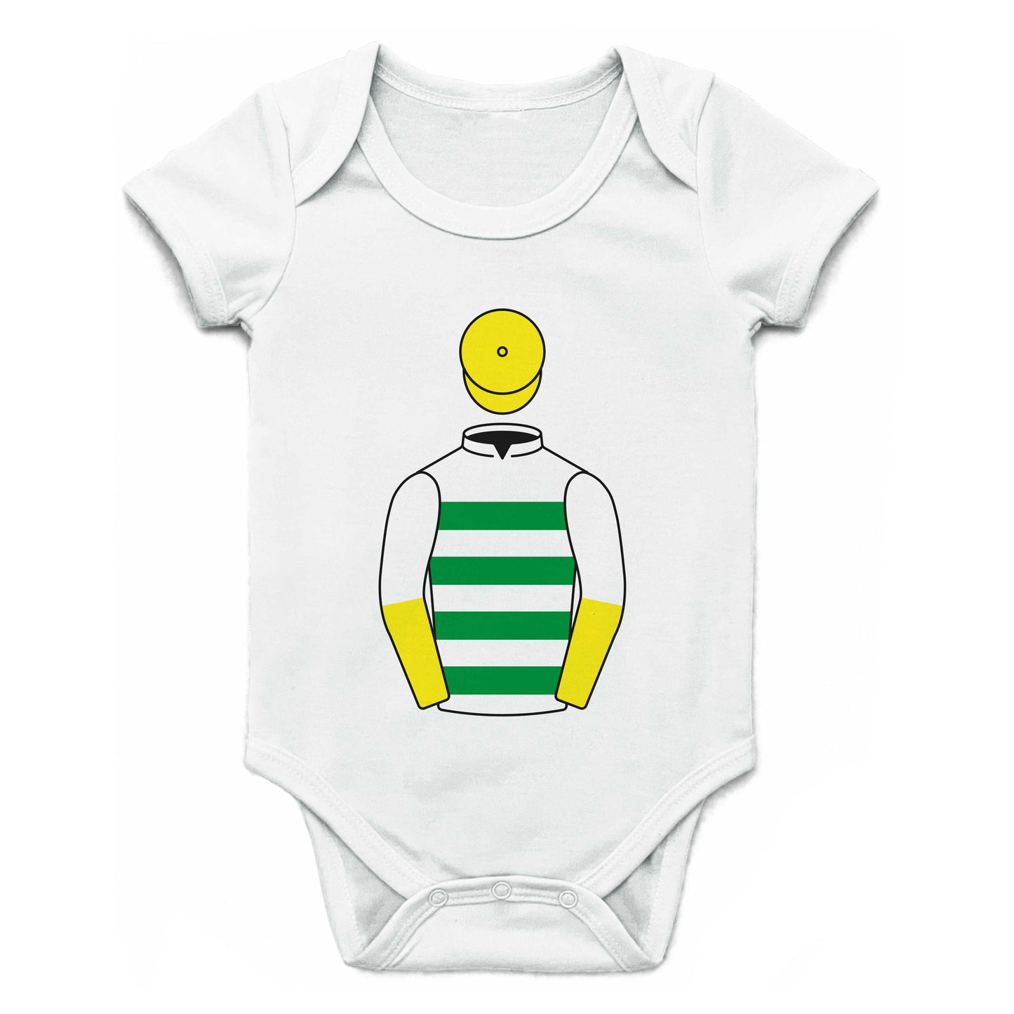 K Haughey and Laura Haughey and Kieran T Byrne Single Silks Baby Grow - Baby Grow - Hacked Up