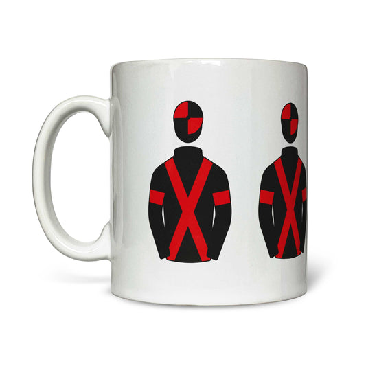 David Brace 4 Silks Mug - Mug - Hacked Up