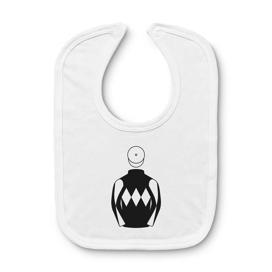 David Pipe Racing Club Baby Bib - Baby Bib - Hacked Up