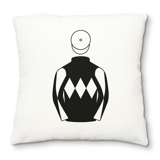 David Pipe Racing Club Deluxe Cushion Cover - Deluxe Cushion Cover - Hacked Up