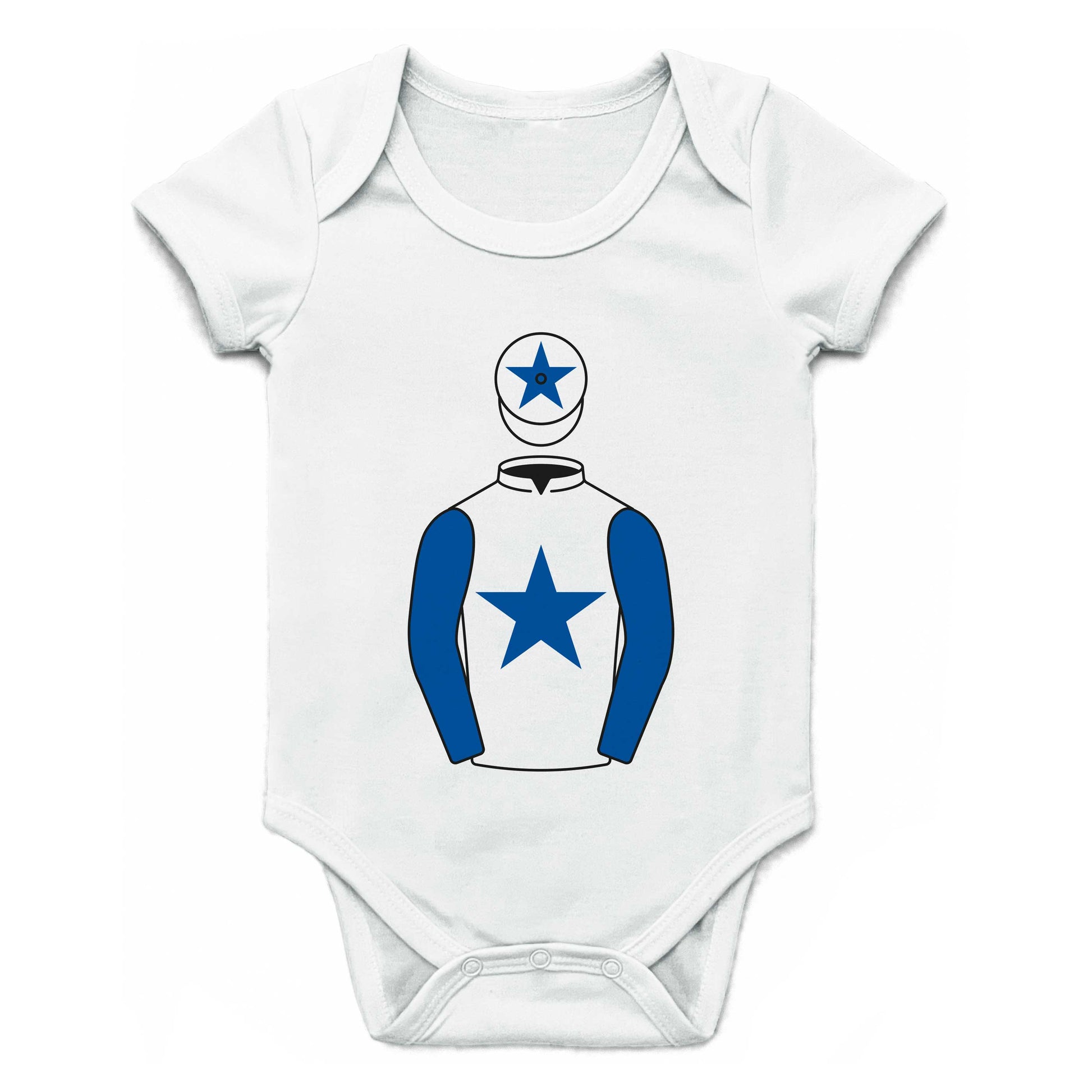 Direct Bloodstock Limited Single Silks Baby Grow - Baby Grow - Hacked Up