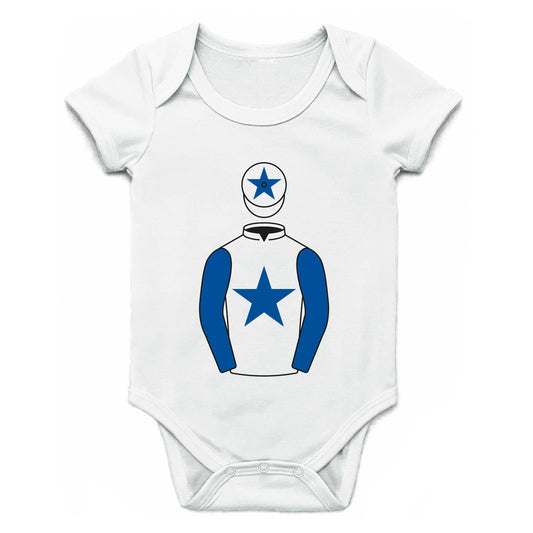Direct Bloodstock Limited Single Silks Baby Grow - Baby Grow - Hacked Up