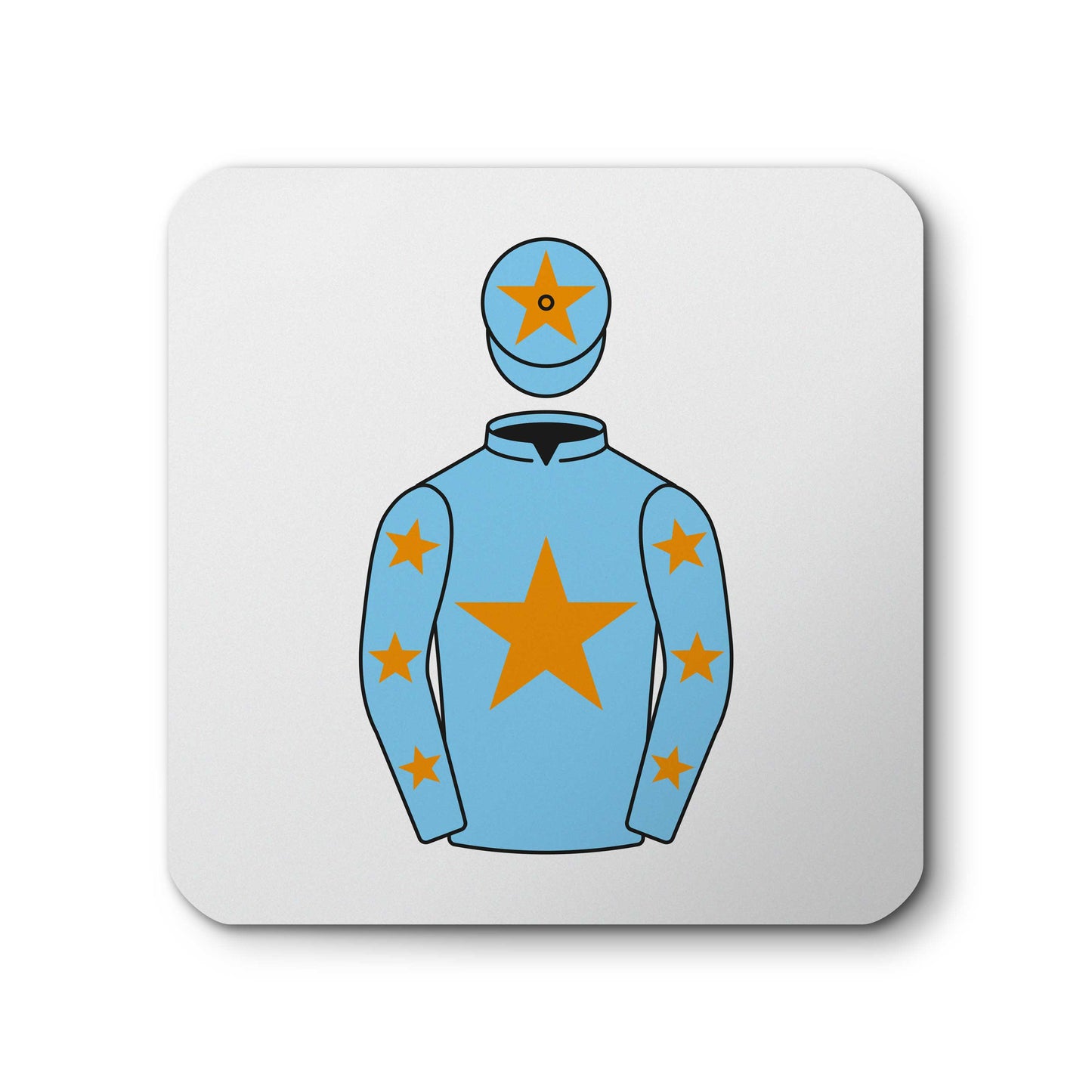 Edward O Connell Ceramic Coaster - Ceramic Coaster - Hacked Up