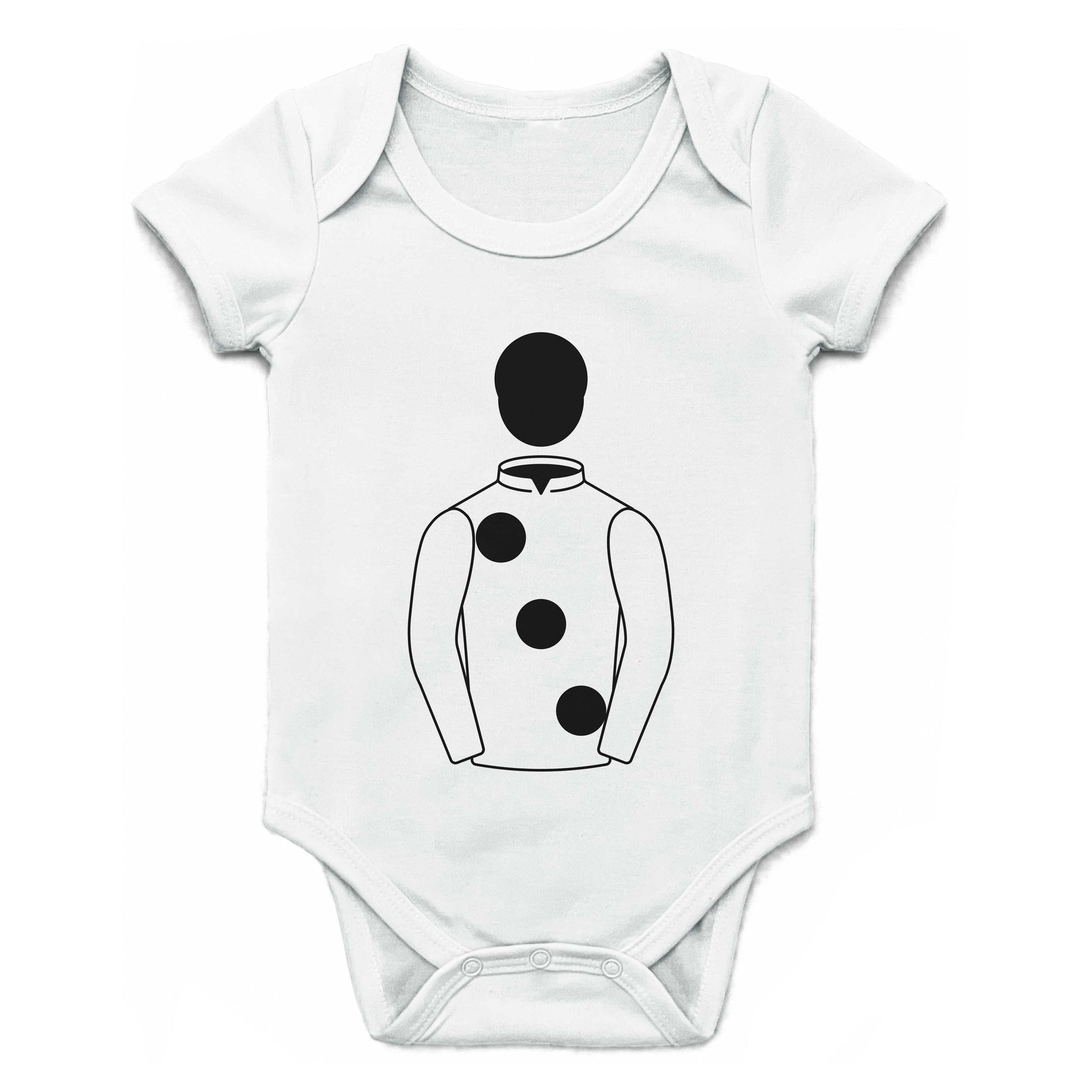 Elite Racing Club Single Silks Baby Grow - Baby Grow - Hacked Up