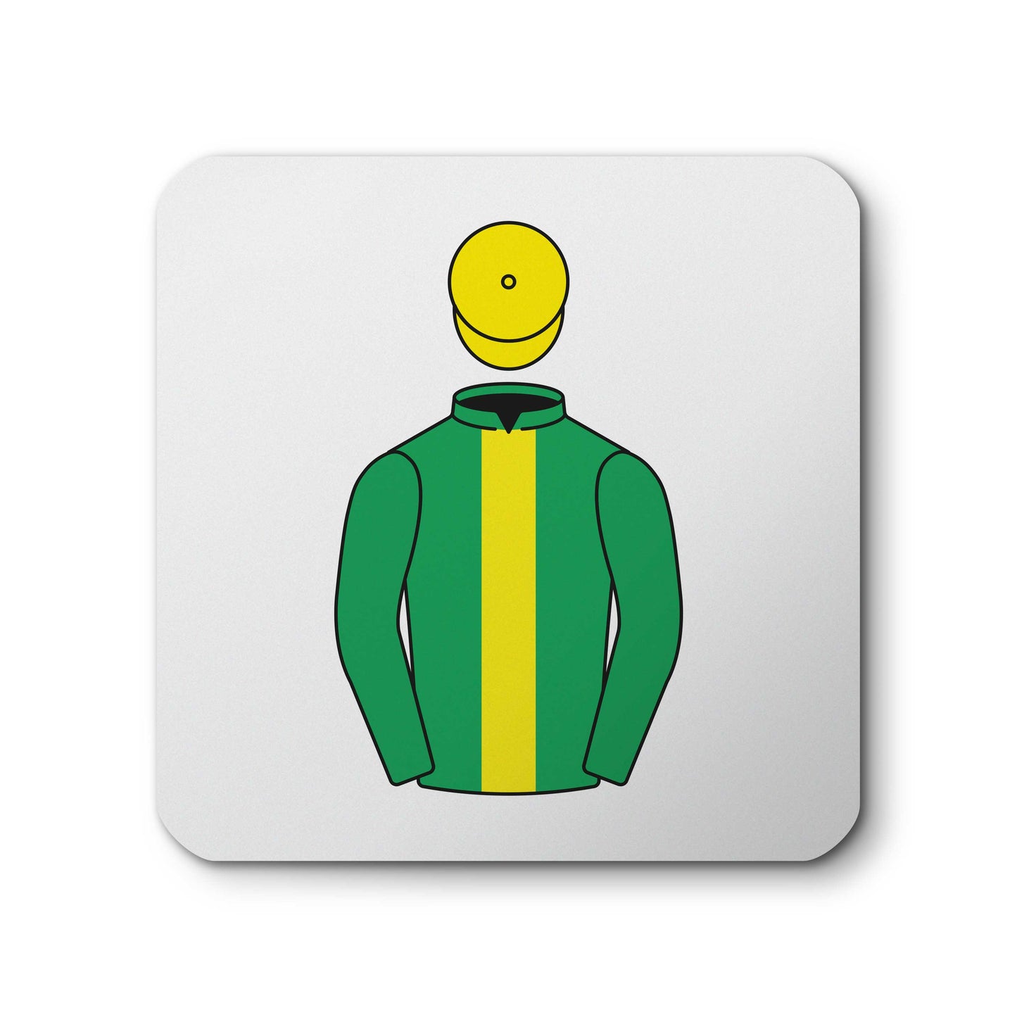 Thurloe Racing Ceramic Coaster - Ceramic Coaster - Hacked Up