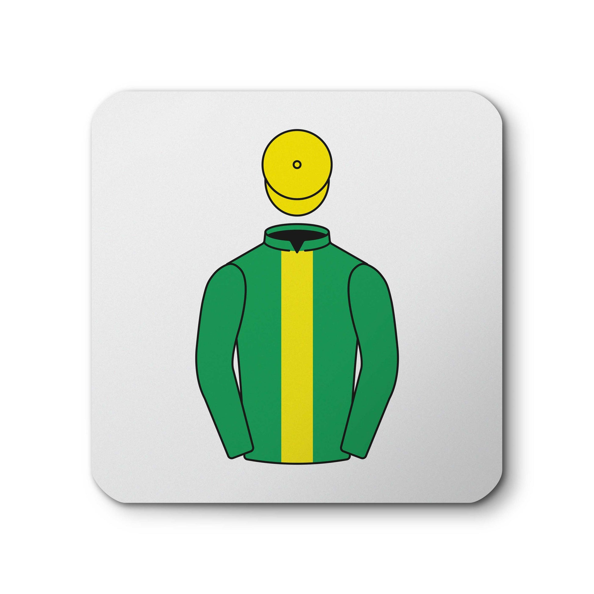 Thurloe Racing Ceramic Coaster - Ceramic Coaster - Hacked Up