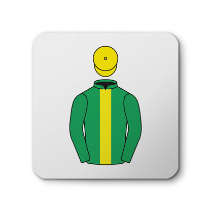 Thurloe Racing Ceramic Coaster - Ceramic Coaster - Hacked Up