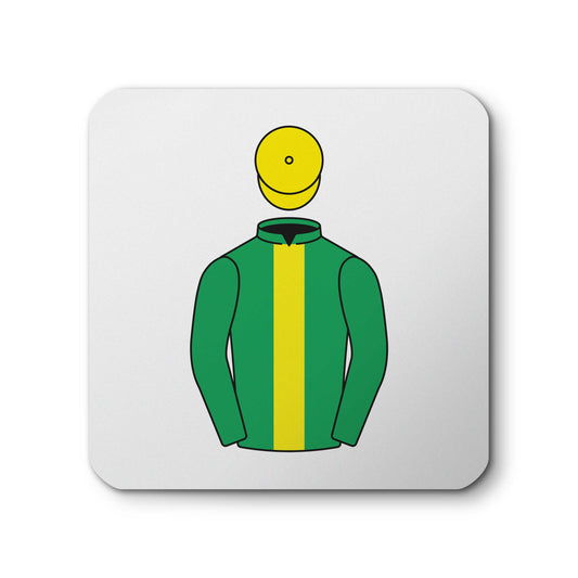 Thurloe Racing Ceramic Coaster - Ceramic Coaster - Hacked Up