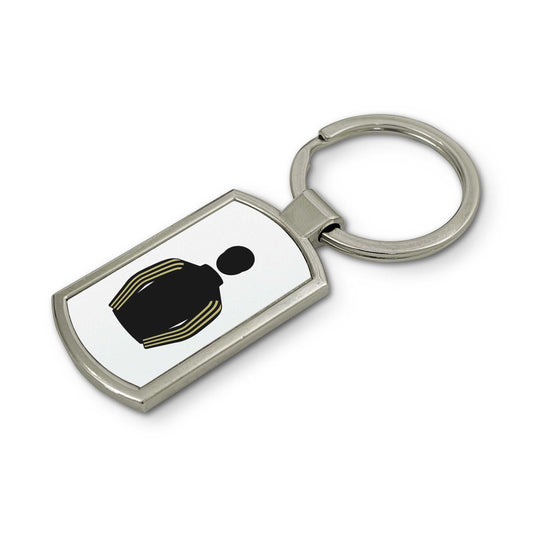 Giraffa Racing  Horse Racing Keyring - Hacked Up Horse Racing Gifts