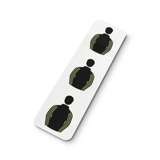 Giraffa Racing Bookmark - Bookmark - Hacked Up