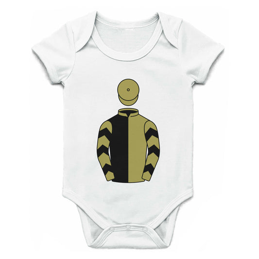 Andrea And Graham Wylie Single Silks Baby Grow - Baby Grow - Hacked Up