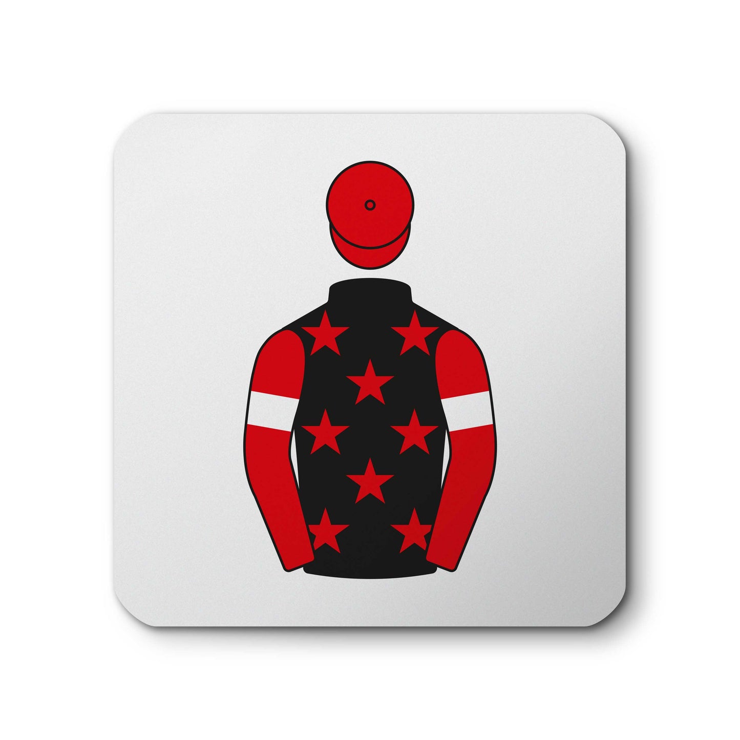 Christian Williams Racing club Ceramic Coaster - Ceramic Coaster - Hacked Up