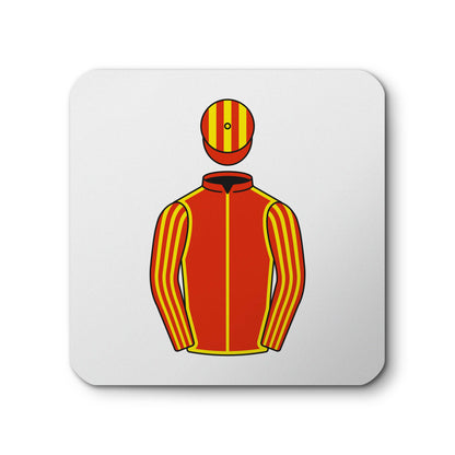 Harbour Rose Partnership  Horse Racing Coaster - Hacked Up Horse Racing Gifts