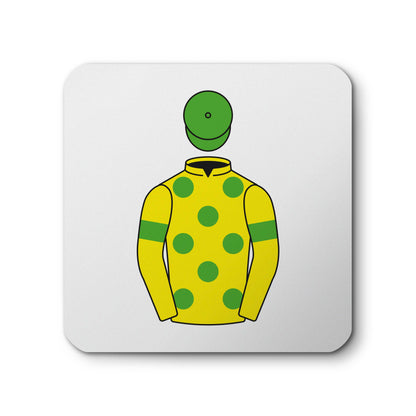 Colin Tizzard Racing club Coaster - Coaster - Hacked Up