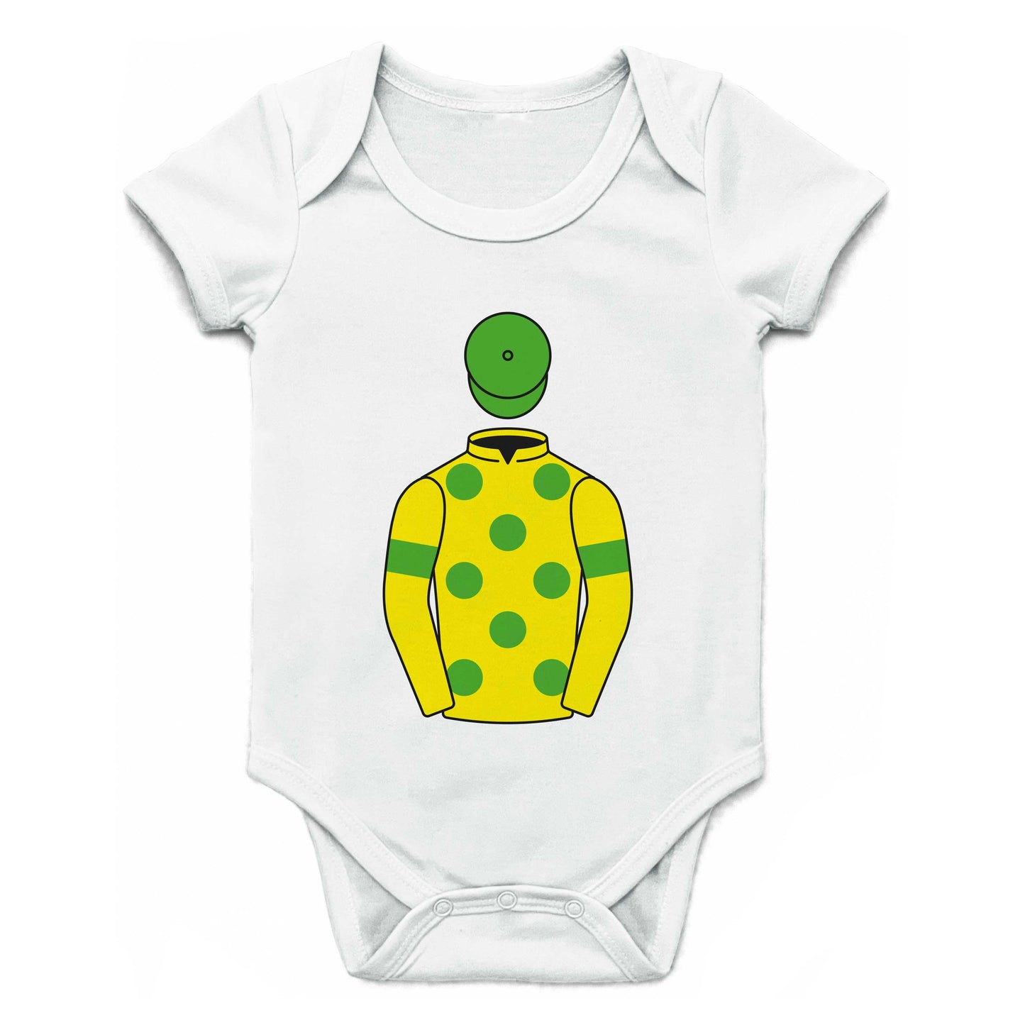 Colin Tizzard Racing club Single Silks Baby Grow - Baby Grow - Hacked Up