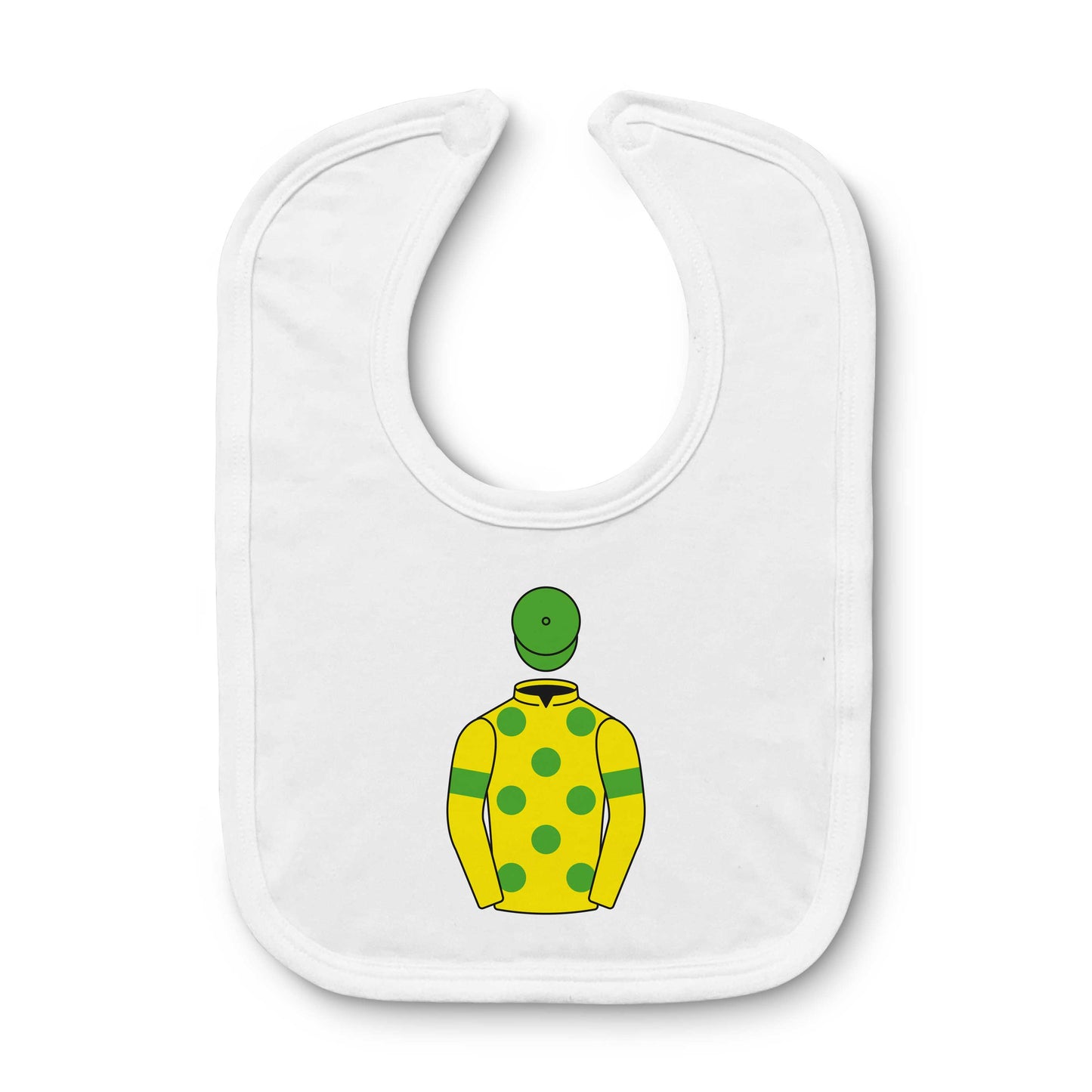 Colin Tizzard Racing club Baby Bib - Baby Bib - Hacked Up