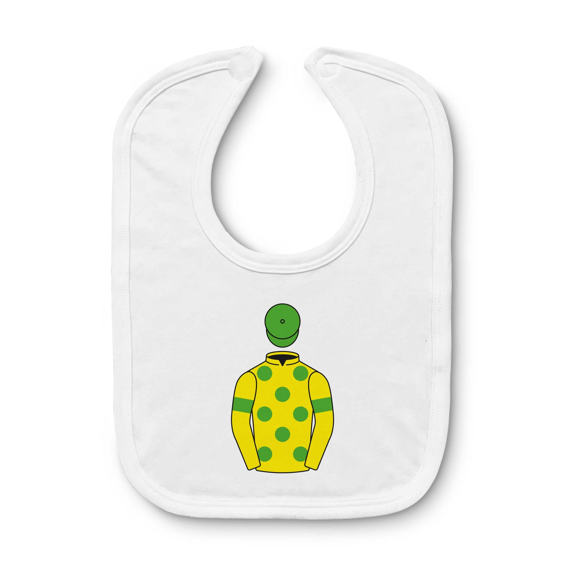 Colin Tizzard Racing club Baby Bib - Baby Bib - Hacked Up