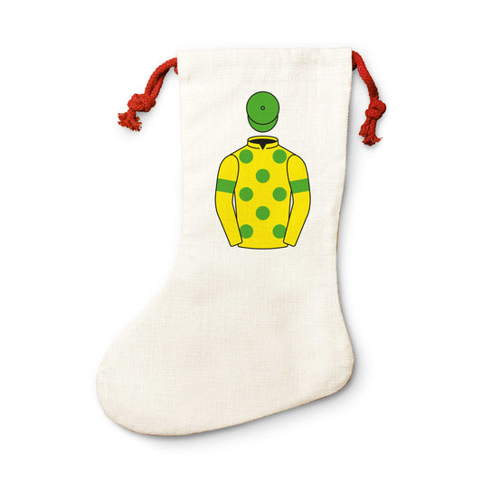 Colin Tizzard Racing club Christmas Stocking - Christmas Stocking - Hacked Up