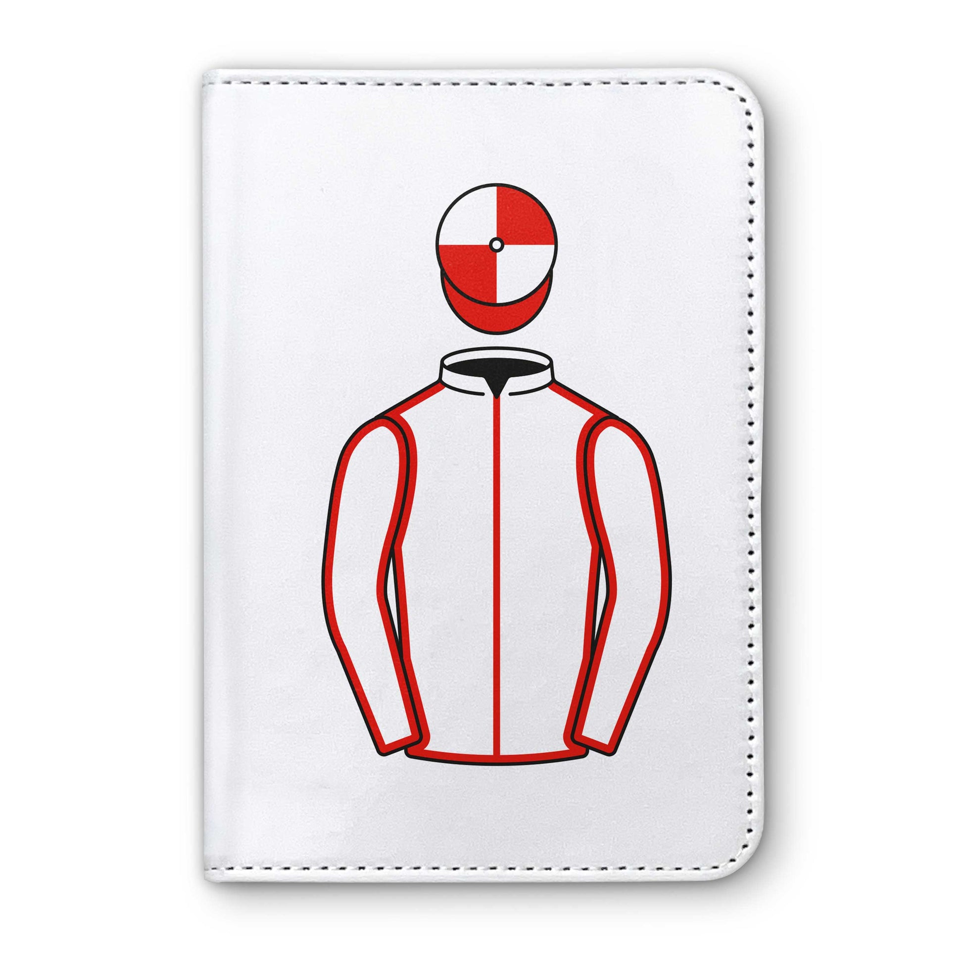 HP Racing Who Dares Wins  Horse Racing Passport Holder - Hacked Up Horse Racing Gifts