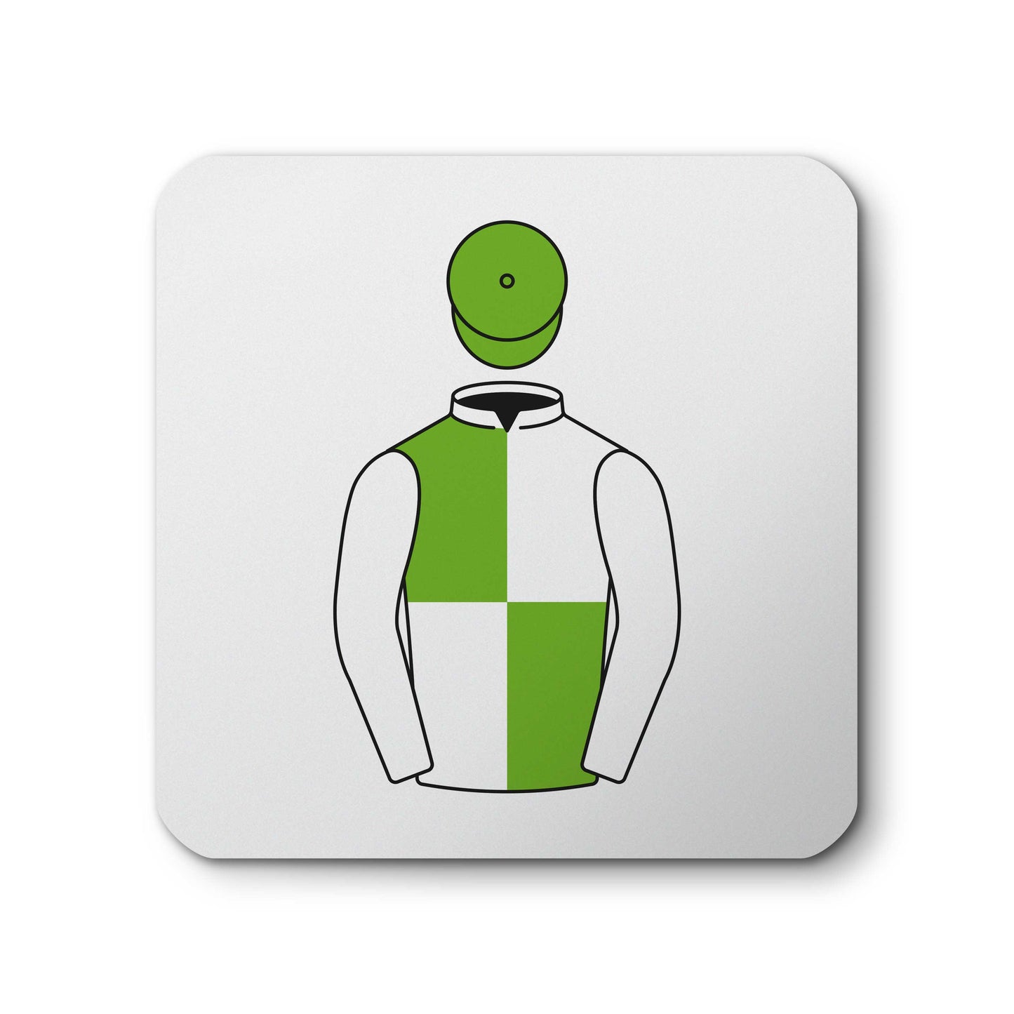 ISL Recruitment Horse Racing Coaster - Hacked Up Horse Racing Gifts