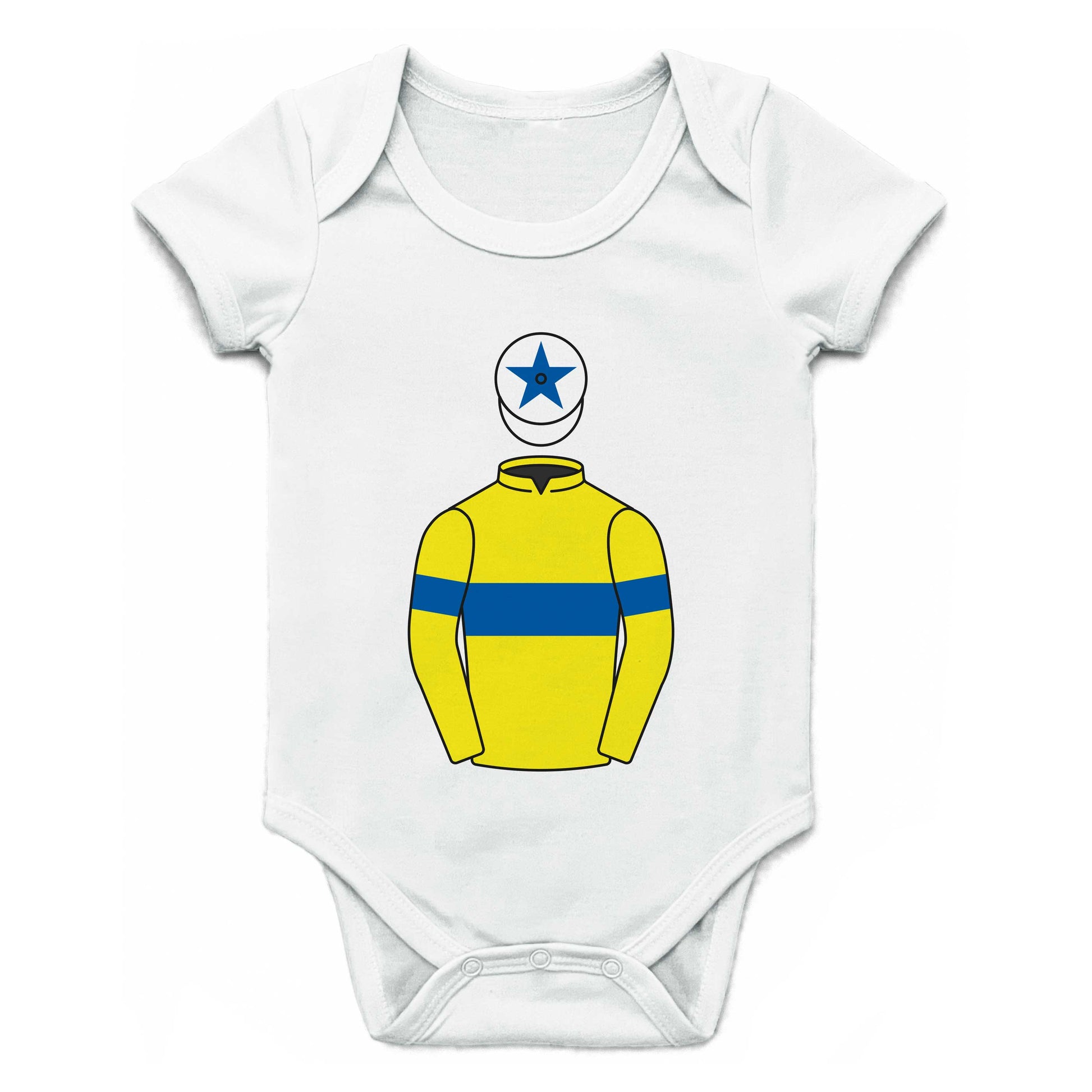 J P O Flaherty Single Silks Baby Grow - Baby Grow - Hacked Up