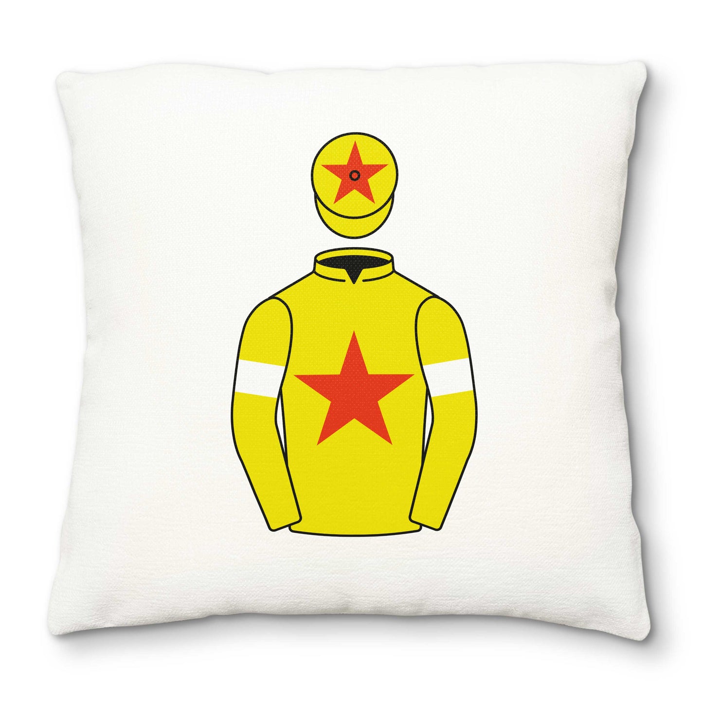 J Hales Deluxe Cushion Cover - Deluxe Cushion Cover - Hacked Up