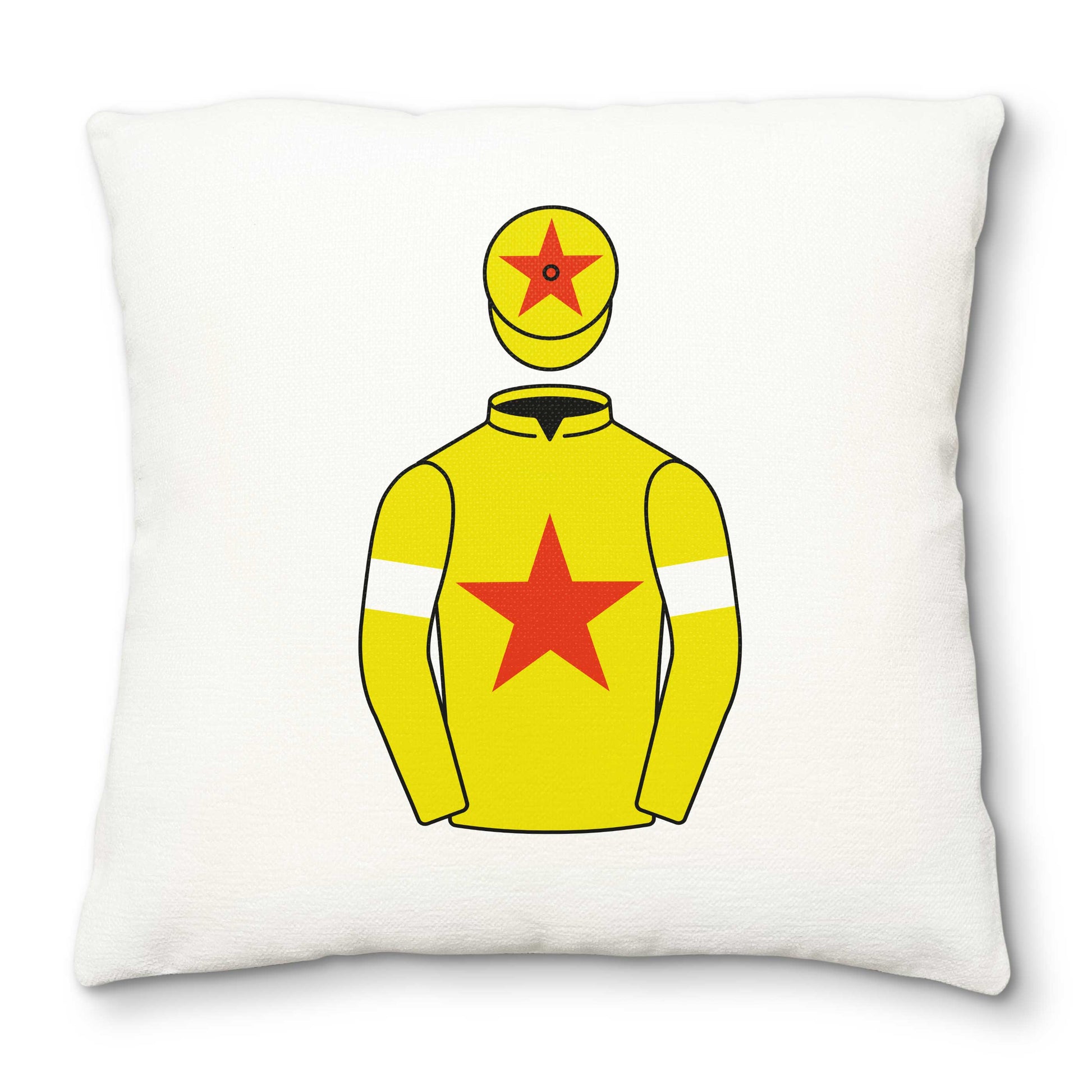 J Hales Deluxe Cushion Cover - Deluxe Cushion Cover - Hacked Up