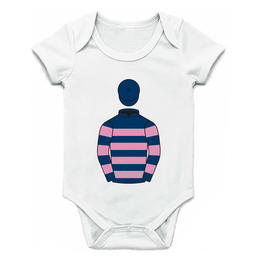 Jerry Hinds And Ashley Head Single Silks Baby Grow - Baby Grow - Hacked Up