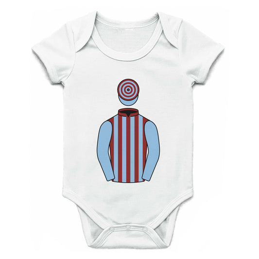Jim Lewis Single Silks Baby Grow - Baby Grow - Hacked Up