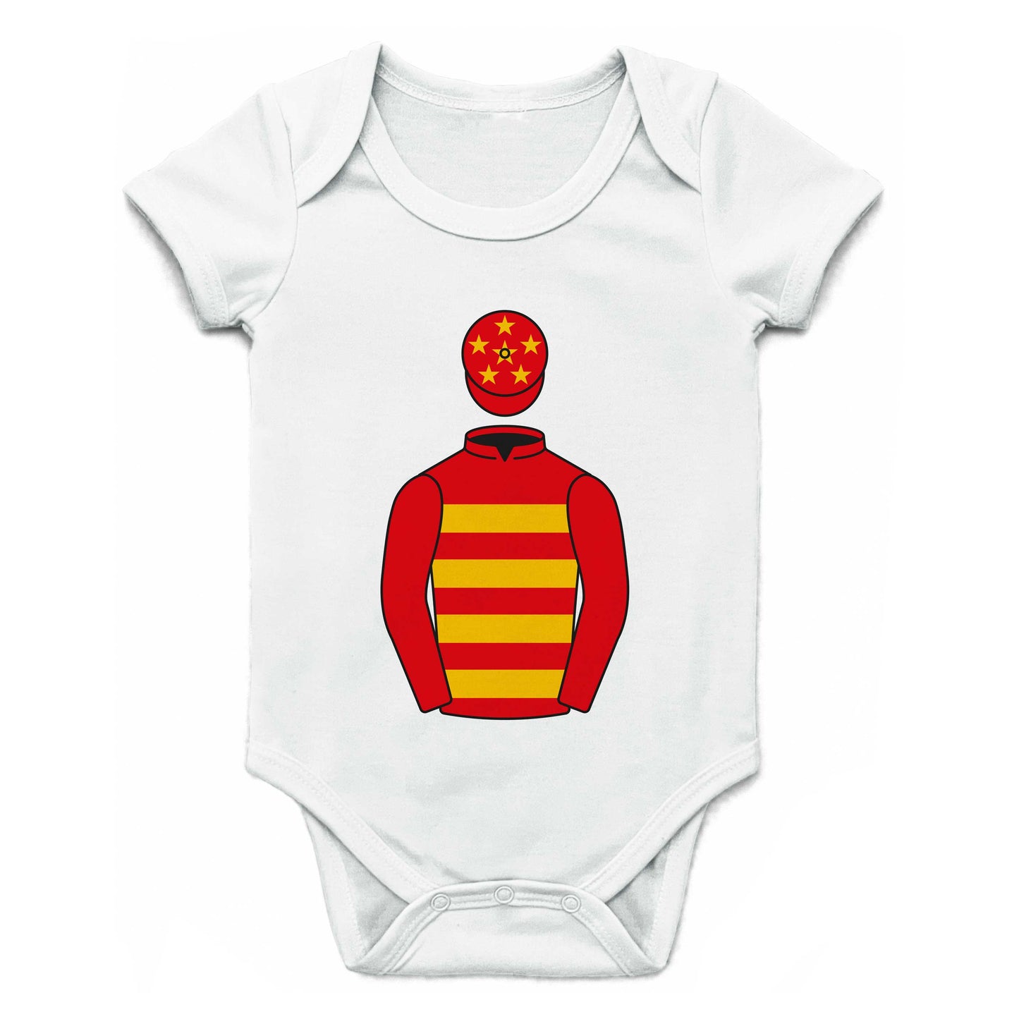 Mrs Joanne Coleman Single Silks Baby Grow - Baby Grow - Hacked Up
