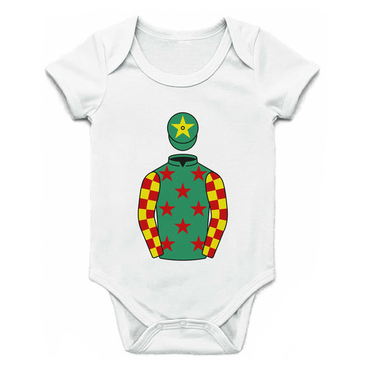 John Davies Single Silks Baby Grow - Baby Grow - Hacked Up
