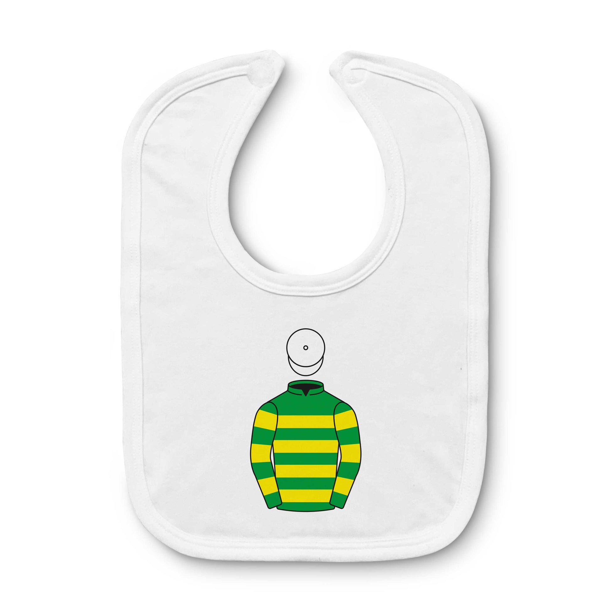 J P McManus Baby Bib - Baby Bib - Hacked Up