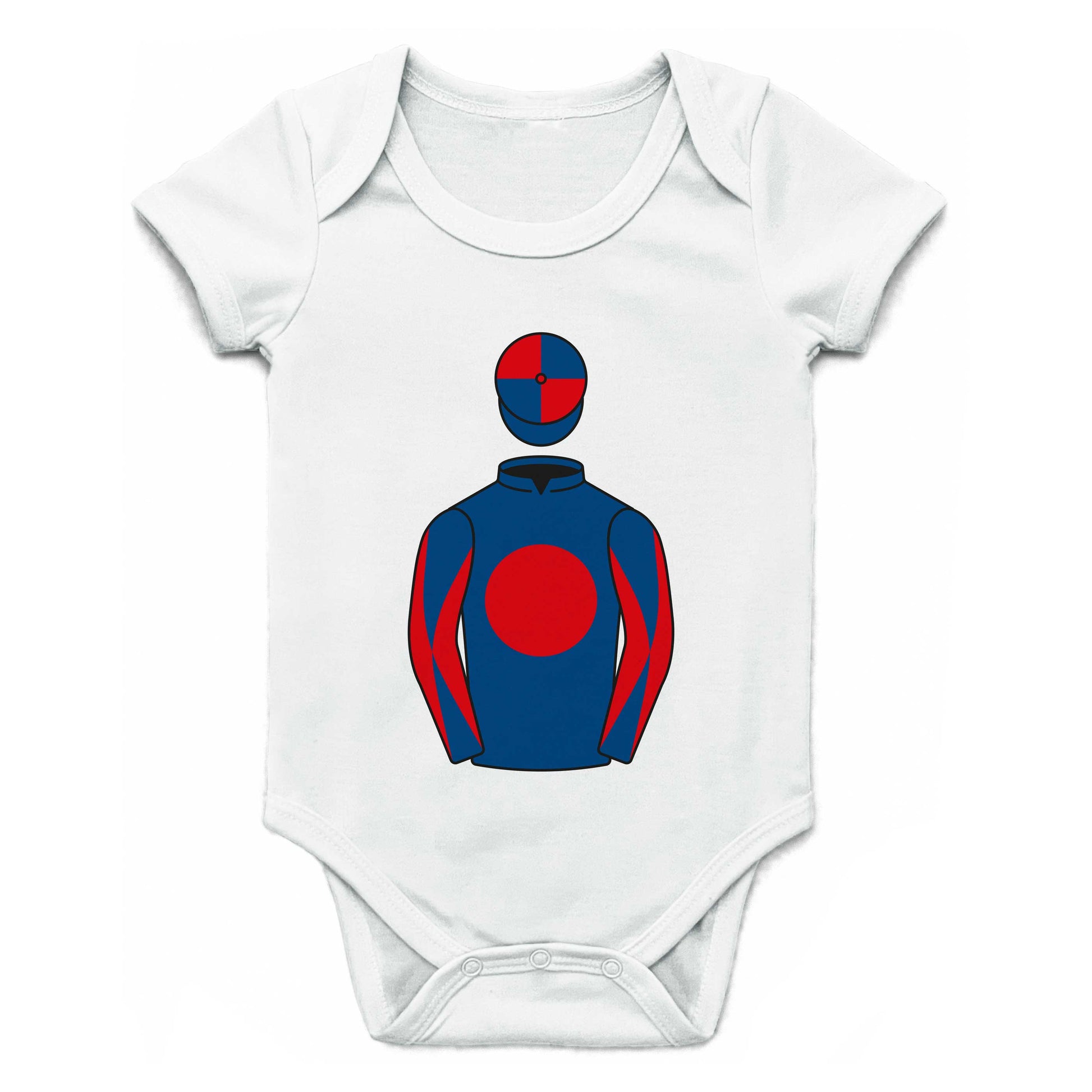 Deva Racing Single Silks Baby Grow - Baby Grow - Hacked Up
