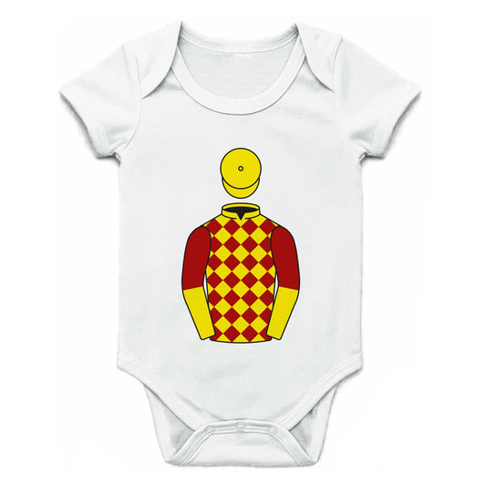 John White And Anne Underhill Single Silks Baby Grow - Baby Grow - Hacked Up
