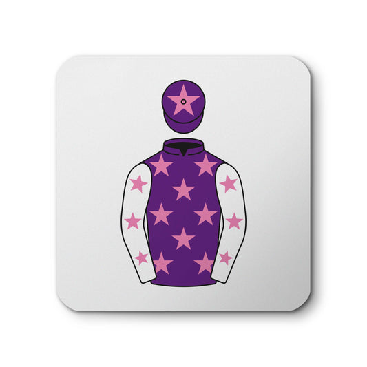 June Watts Horse Racing Coaster - Hacked Up Horse Racing Gifts