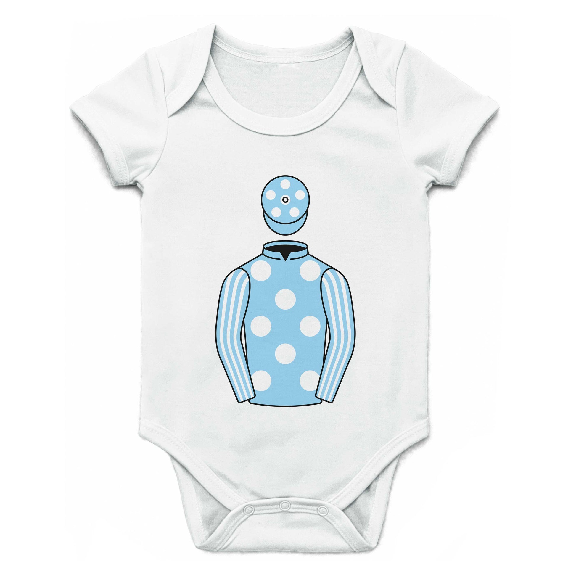 Kenneth Alexander Single Silks Baby Grow - Baby Grow - Hacked Up